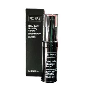 Revision Skincare D.E.J Daily Boosting Serum.5 Oz New In Box